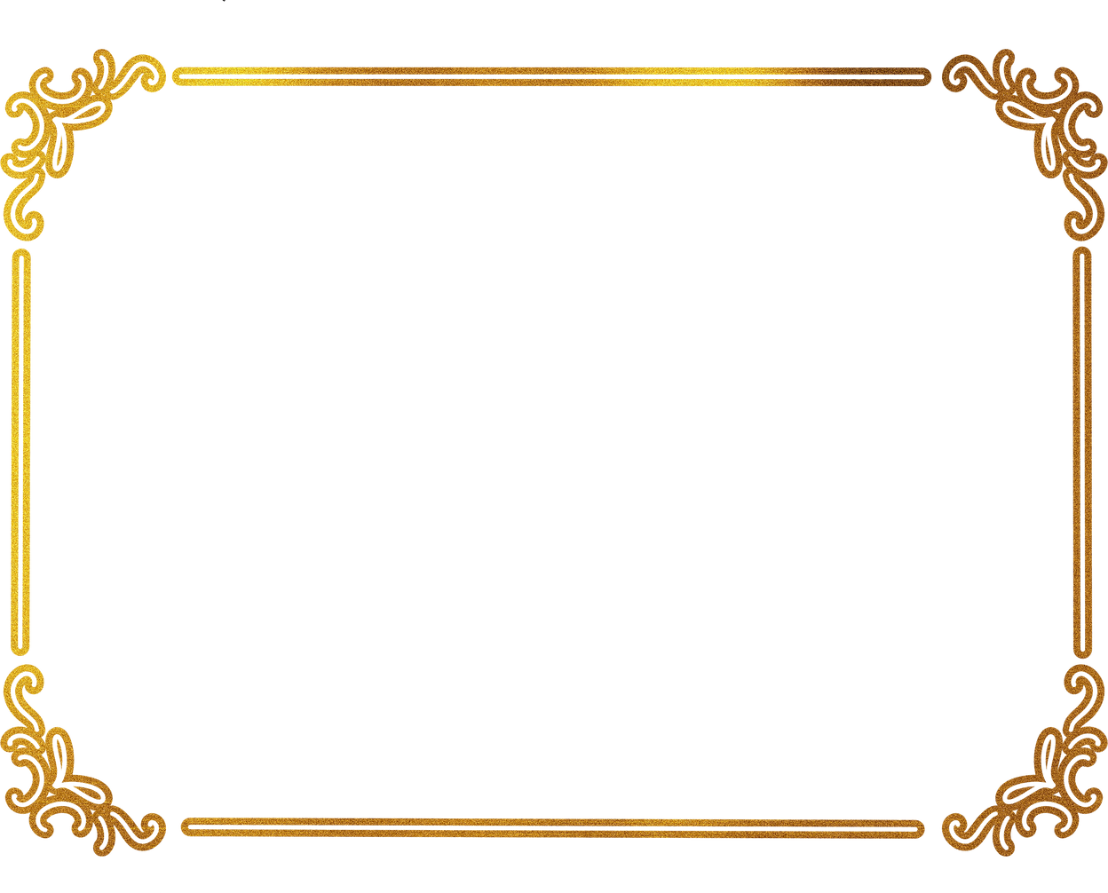 Background Border Frame Gold  design